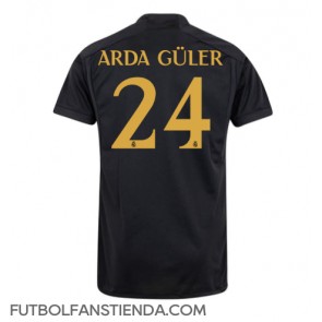 Real Madrid Arda Guler #24 Tercera Equipación 2023-24 Manga Corta
